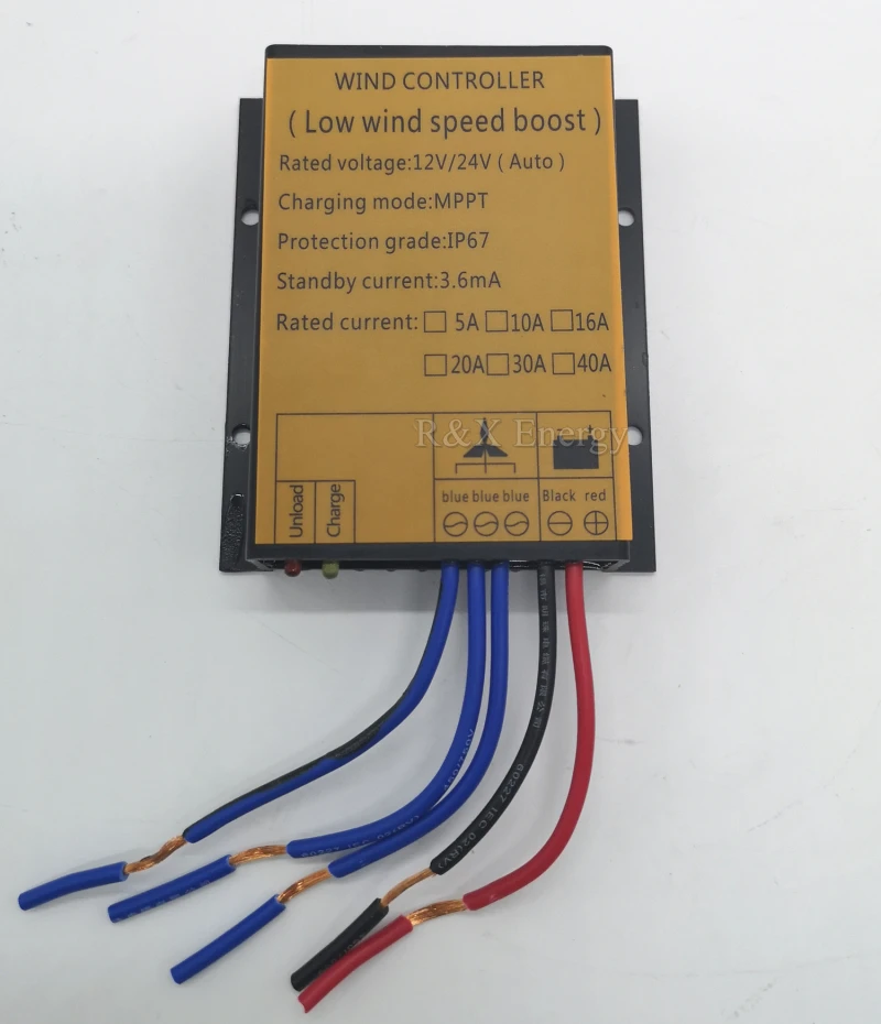 Акция продаж Водонепроницаемый Контроллер заряда батареи для ветряной турбины 12