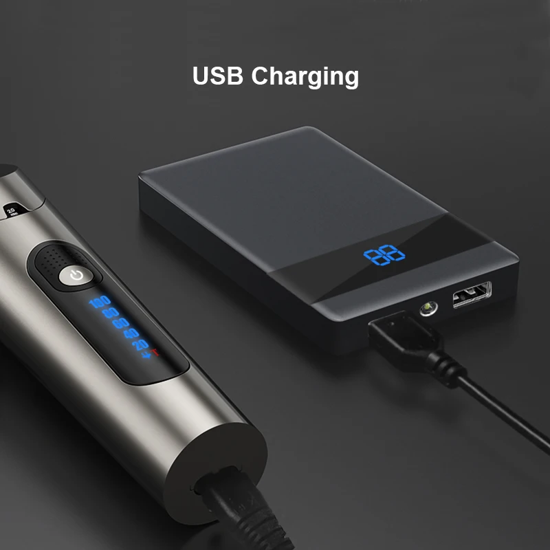 Профессиональная машинка для стрижки волос RIWA с литиевой батареей и лезвиями из