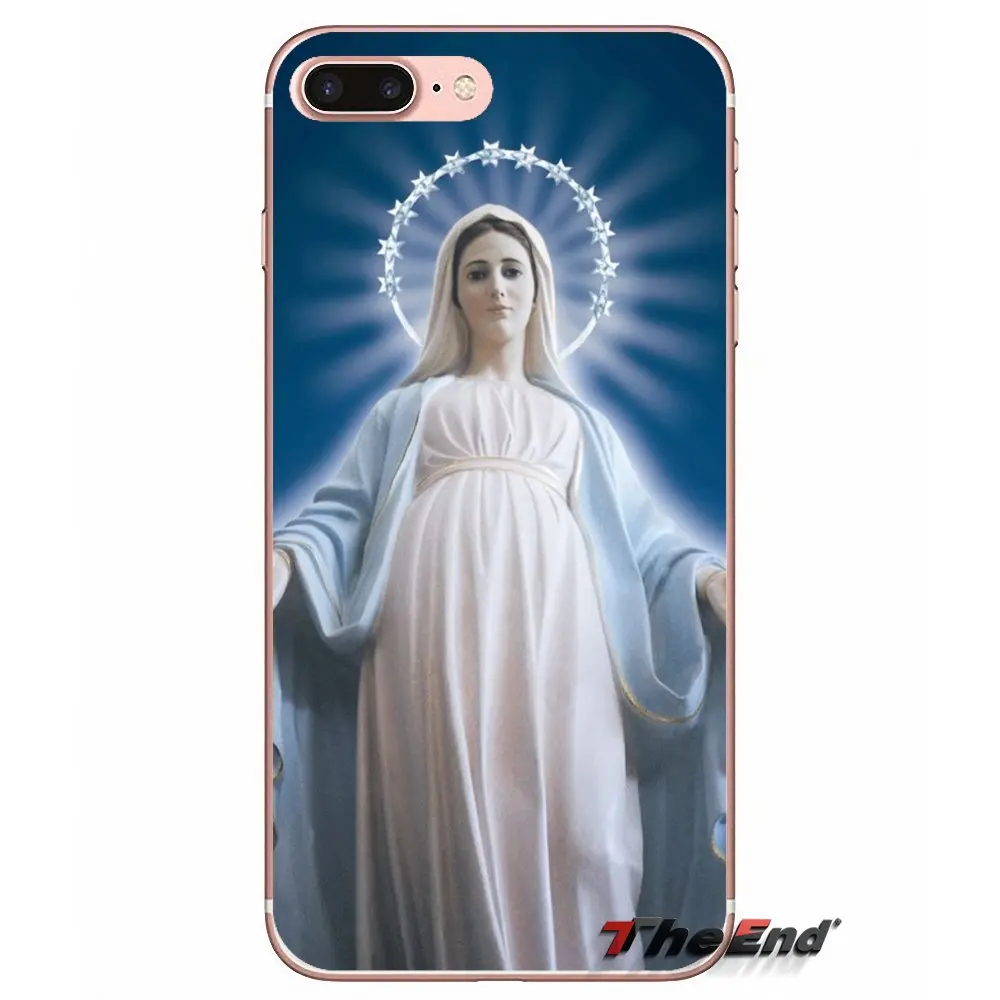 Soft Transparent Skin Case For Huawei Honor 5A LYO-L21 Y6 II Compact Y5 2 Y5II Mate 10 Lite Nova 2i 9i Fundas mother Virgin Mary | Мобильные