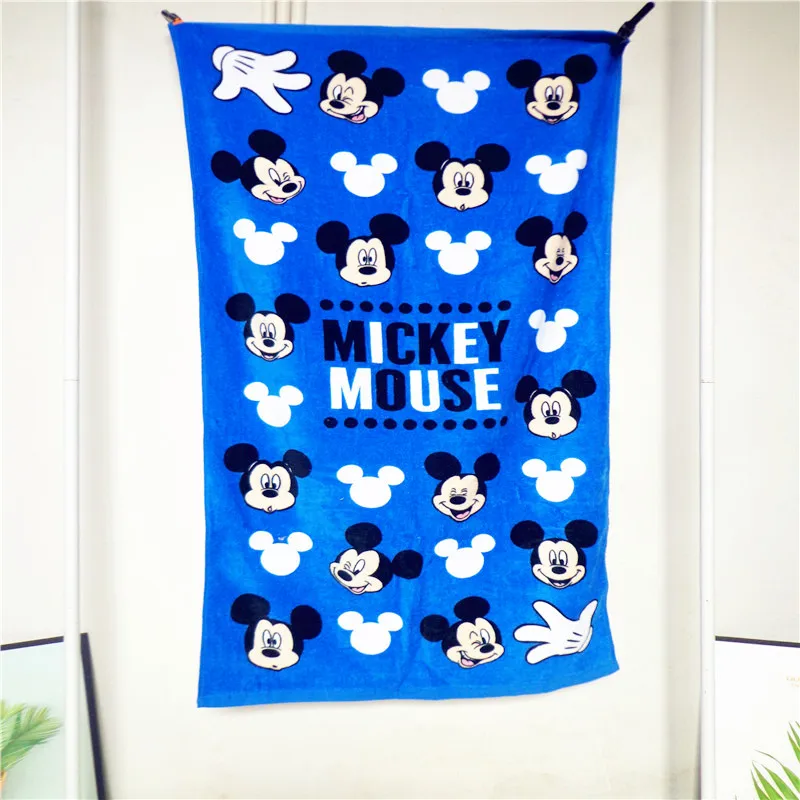 

Пляжное полотенце Disney с мультяшными Минни Микки Маус банный халат быстросохнущее банное полотенце подарок для мальчика и девочки 60x120 см