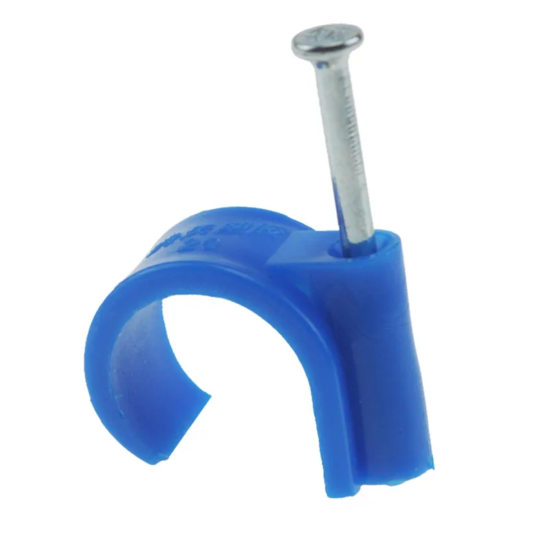 48 шт. пвх хомут для труб 16/20 мм круглая труба электрика поддержка молния нейлона