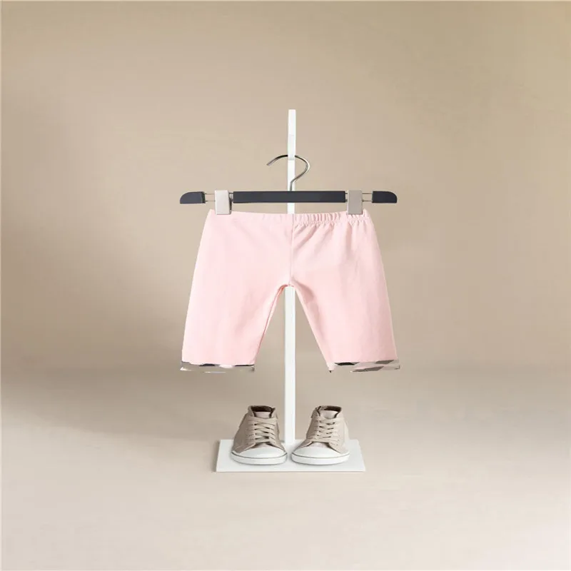 Новинка лета 2020 года Однотонные хлопковые брюки с девятью точками Детские