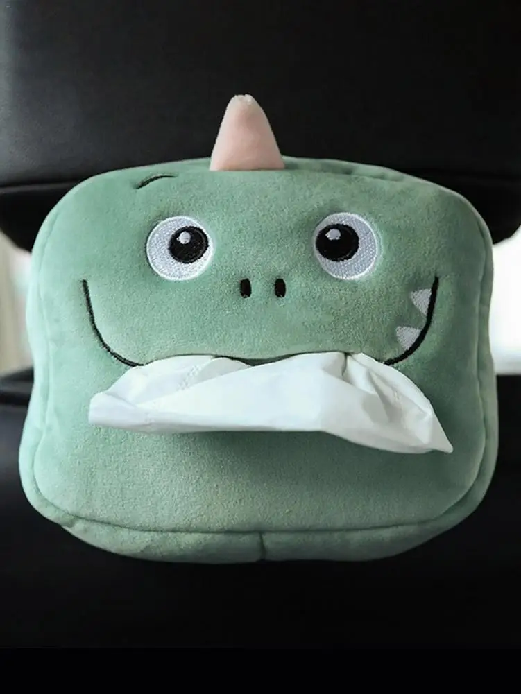 

Автомобильная дизайнерская бумажная салфетка Servilletero, чехол, милая плюшевая коробка для салфеток, держатель для салфеток, разумные автомоби...