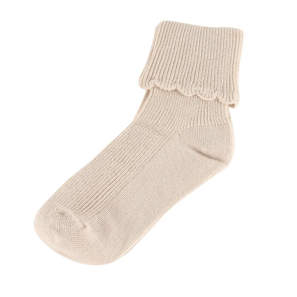 Носки-тапочки для девочек разноцветные хлопковые носки-тапочки с двойными