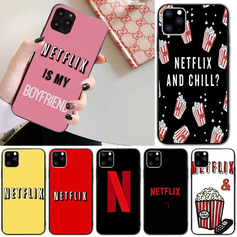 

NETFLIX-TV Phone Case For Iphone 11 12 13 Pro Max 5s 6s 7 8 Plus X Xr Xs Max Se 2020 13 Mini Case Cover