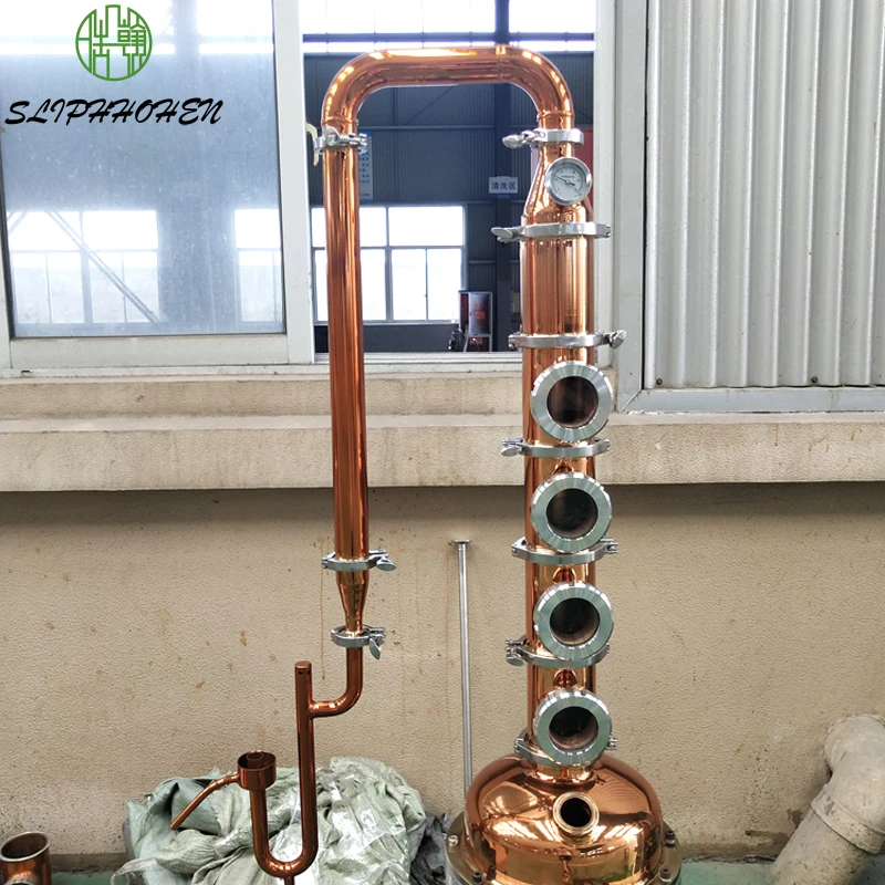 20л простое дистилляционное оборудование Бар Виски пивоваренное все TP2 красная