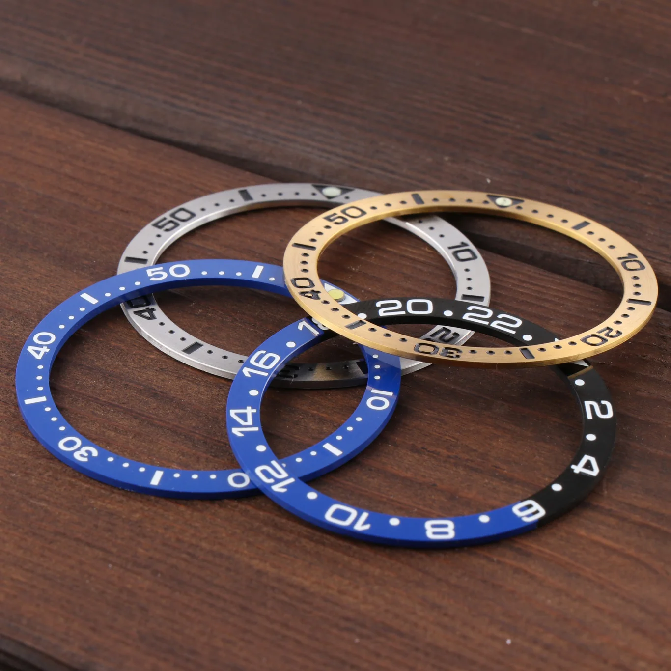 Плоская керамическая бронзовая стальная рамка вставка 38 мм * 31 6 мод для Seiko бренд