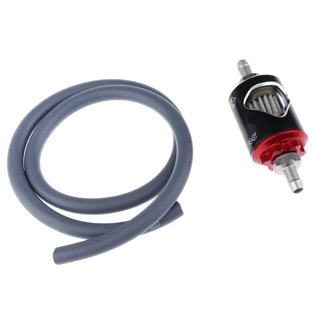 

Шланг диаметром 1/4 дюйма, 6 мм, для мотоцикла, бензина, встроенного топливного фильтра