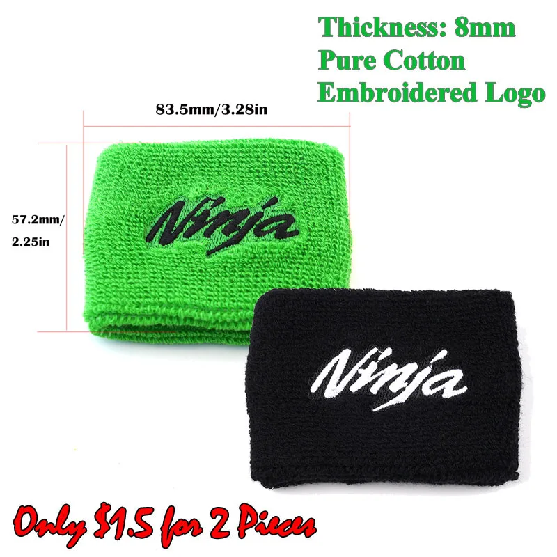 Крышка Резервуара тормозной жидкости для мотоцикла Ninja с логотипом Kawasaki ZX6R ZX6 RR