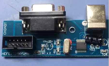 Китайский бренд режущий плоттер интерфейсная плата с COM портом и USB портом