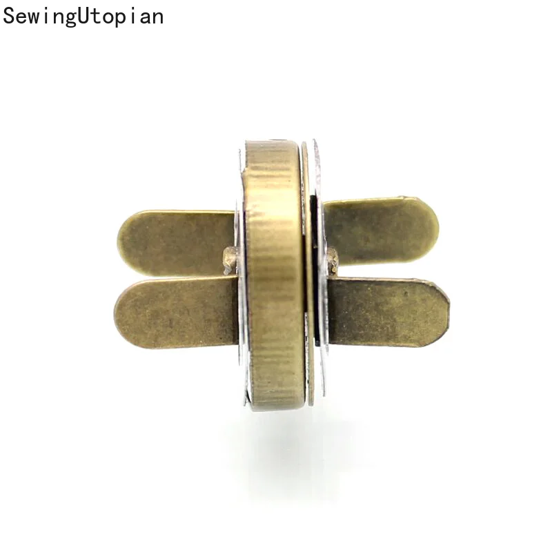 

10 Sets Magnetic Snap Fasteners Clasps Buttons Handbag Purse Wallet Craft Bags Parts Accessories 14mm 18mm