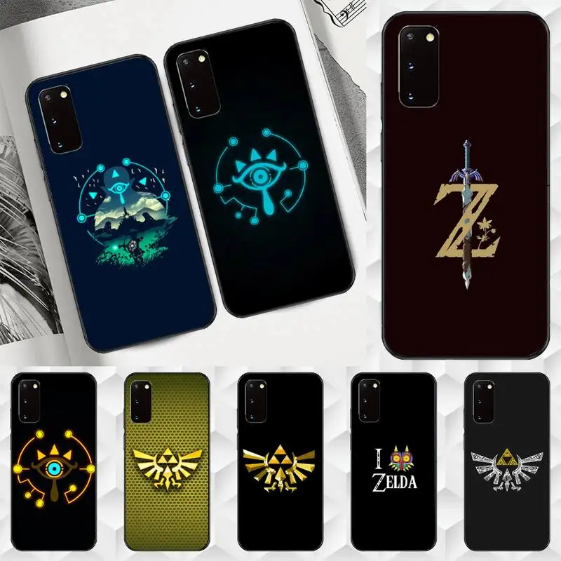 

Zeldas of legends Phone Case For Samsung A20 A10 A50 A51 A52 A70 A750 A720 A530 2018 Lite Cover Fundas