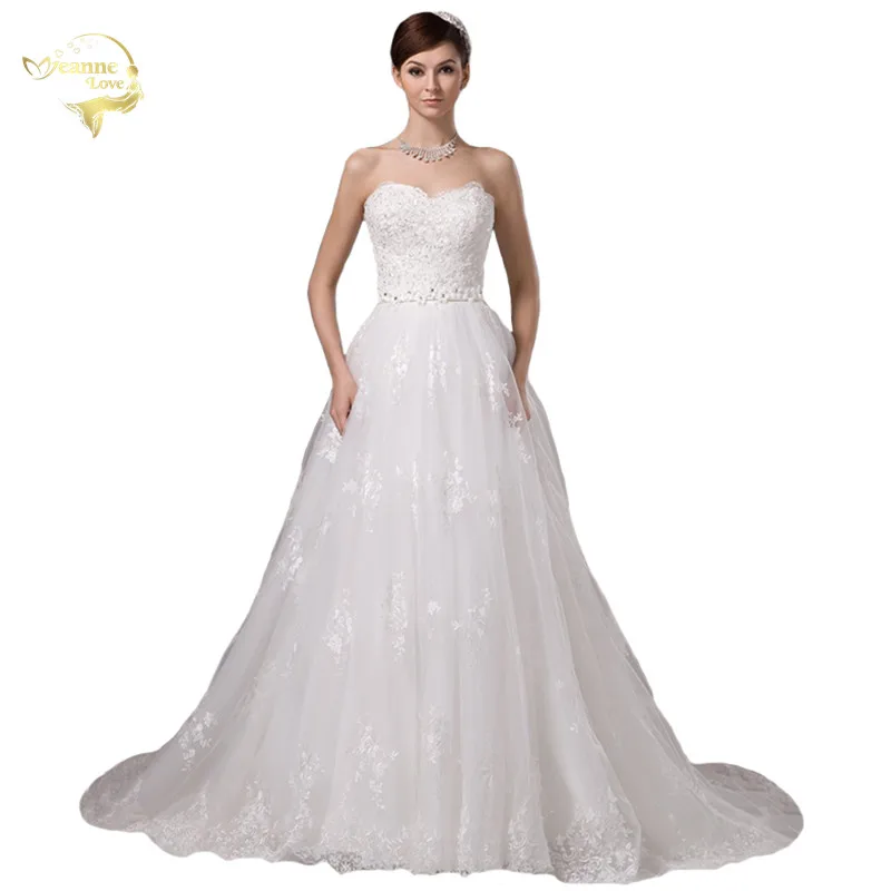 2020 белый/слоновая кость Роскошные Vestido De Noiva Robe Mariage свадебные платья