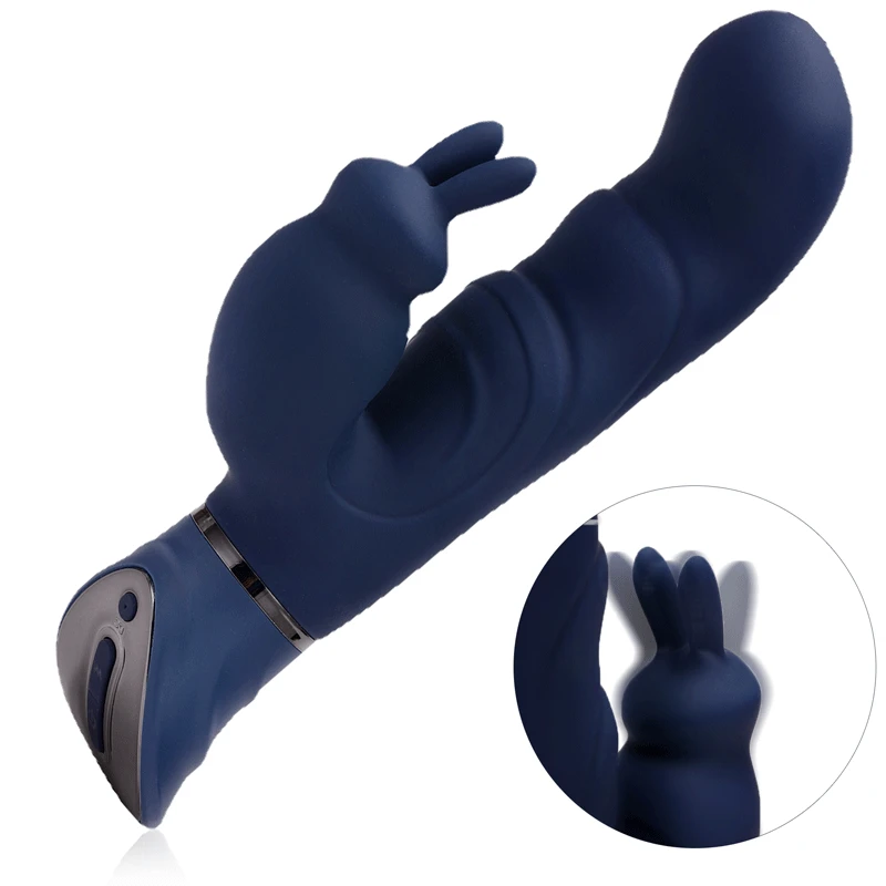 Мощный вибратор G Spot Rabbit с двойной вибрацией женские секс игрушки 9 частотным