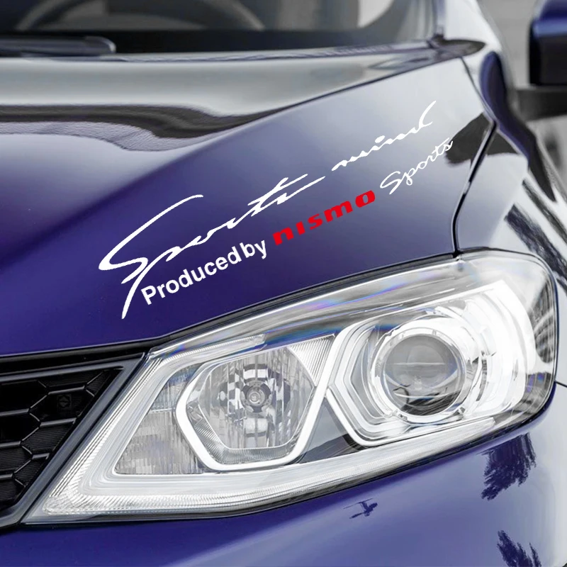 Автомобильная лампа Светоотражающая для бровей NISMO Наклейка Декор ПВХ боди