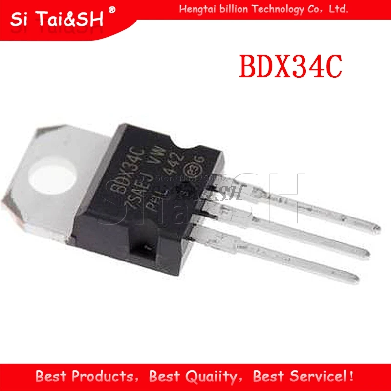 10 шт. BDX53C BDX33C BDX34C BDX54C TO-220 BDX53 BDX33 BDX34 BDX54 TO220 новый и оригинальный | Электронные