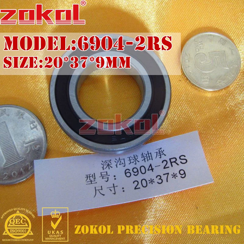 ZOKOL 6900 6901 6902 6903 6904 6905 ZZ Z RS 2RS RZ тонкостенный подшипник радиальные