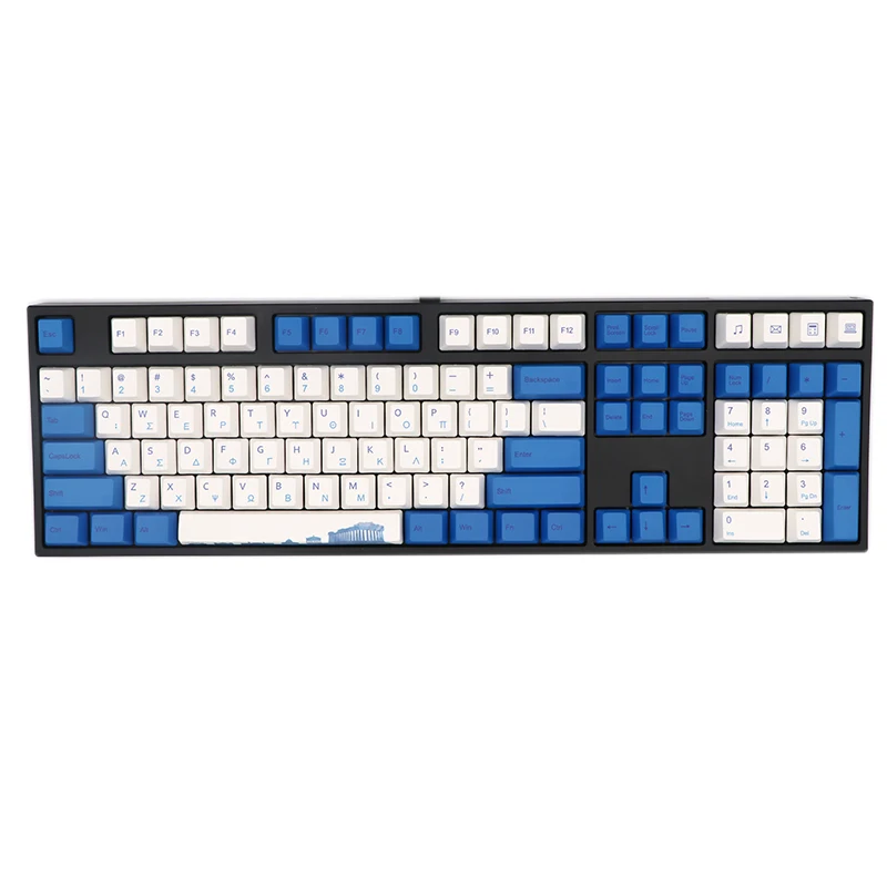 Keypro Aegean sea/Dawn/Pixel time/Night/Rune 108 Keycap Dye sublimated Font For Wired USB Mechanical Keyboard MX switch keycap | Компьютеры