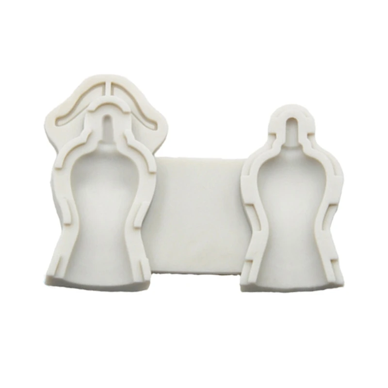 

Handmade 3D Goddess Body Shape Epoxy Resin Silicone Mold DIY Model Body Stand Display Cake Fondant Molds Kit Craft Tools