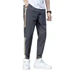 Брюки мужские спортивные, уличные, с завязками на щиколотке, на талии