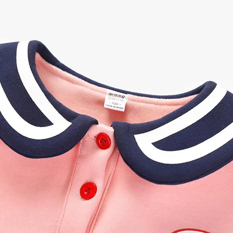 Осенние комплекты повседневной одежды для детей свитшот с длинным рукавом