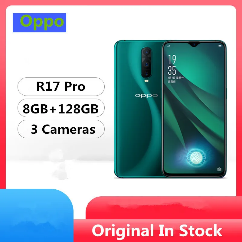 Мобильный телефон Oppo R17 Pro Snapdragon 710 Android 8,1 6," ips 2340X1080 8 ГБ ОЗУ 128 Гб ПЗУ МП экран отпечаток пальца NFC