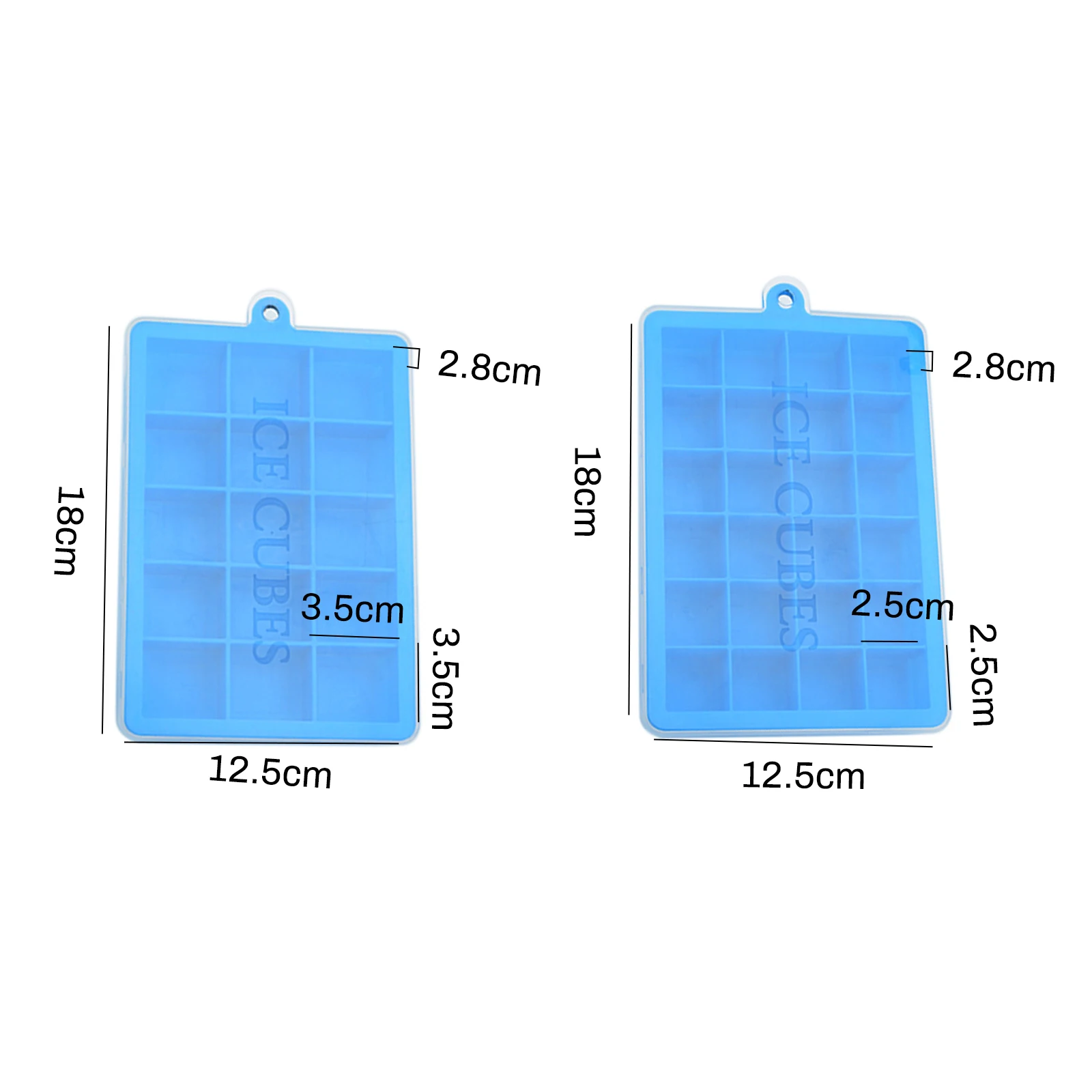 

24 Grids Ice Cube Tray With Lid Food Grade Silicone Ice Cube Maker Mold For Ice Cream Chocolate Party Whiskey Cocktail Bar