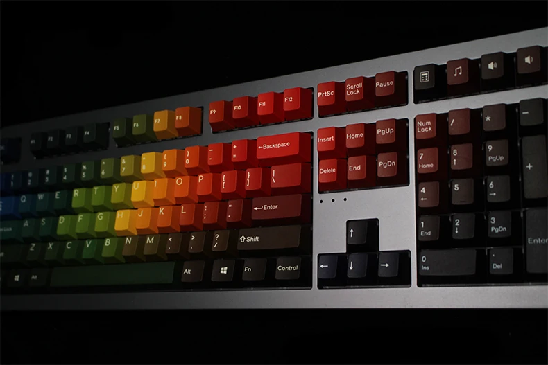 Клавиатура с 108 кнопками и колпачком для клавиш ANSI переключатель Cherry MX замена