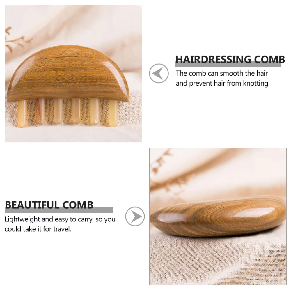 

1 Pc Durable Comb Hairbrush Simple Hair Comb Practical Coarse Tooth Comb