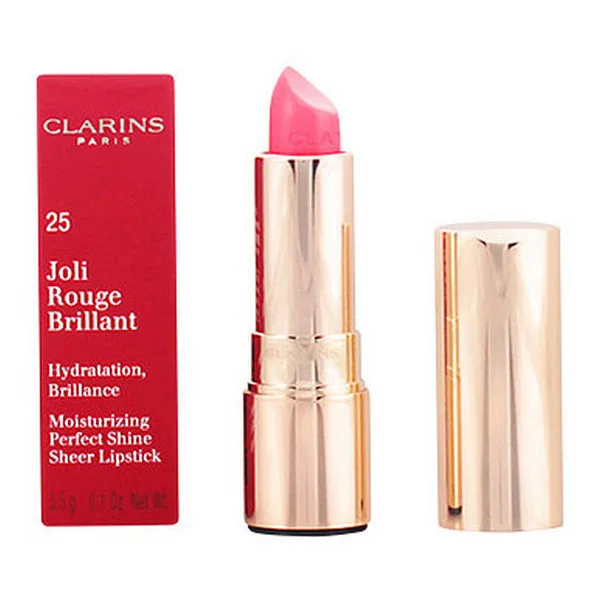 Увлажняющая губная помада Joli Rouge Brillant Clarins| |
