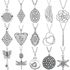 Ожерелье из серебра 100% пробы с блестящей ледяной бабочкой