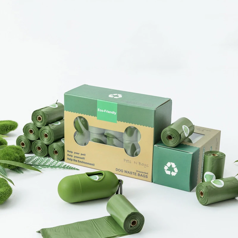 

Корм для питомцев, собаки Bag биоразлагаемый экологически чистый эпиб, утолщенный дозатор для собак, аксессуары для уборки, инструменты для у...