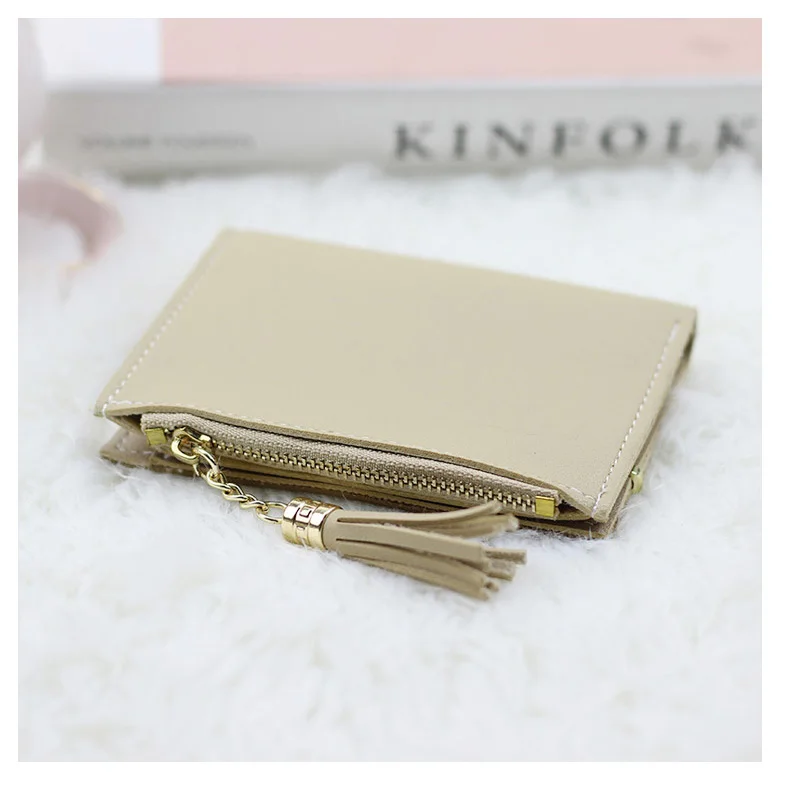 Женские кошельки брендовый Кошелек для монет женские короткий клатч девушек