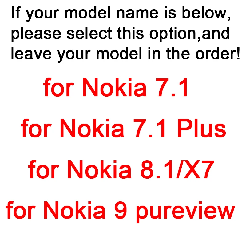 20D защитная пленка из закаленного стекла для nokia 3 5 6 7 8 2,1 3,1 5,1 6,1 7,1 8,1X5X6X7 9 Pureview Защитная пленка для экрана с уровнем твердости 9H - Цвет: for Other Model