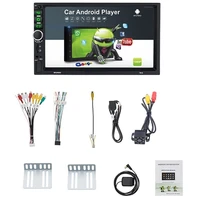2 din android 8 1 car stereo 7 inch gps navi mp5 player double wifi quad core bt with camera7918