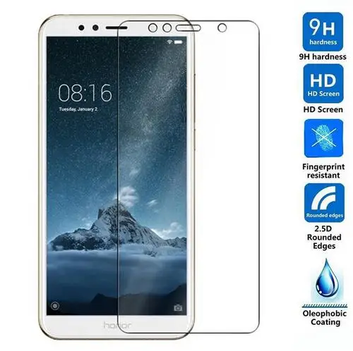 Закаленное стекло 2.5d для huawei honor 7a защитная пленка 9h передняя защита жк-экрана pro |