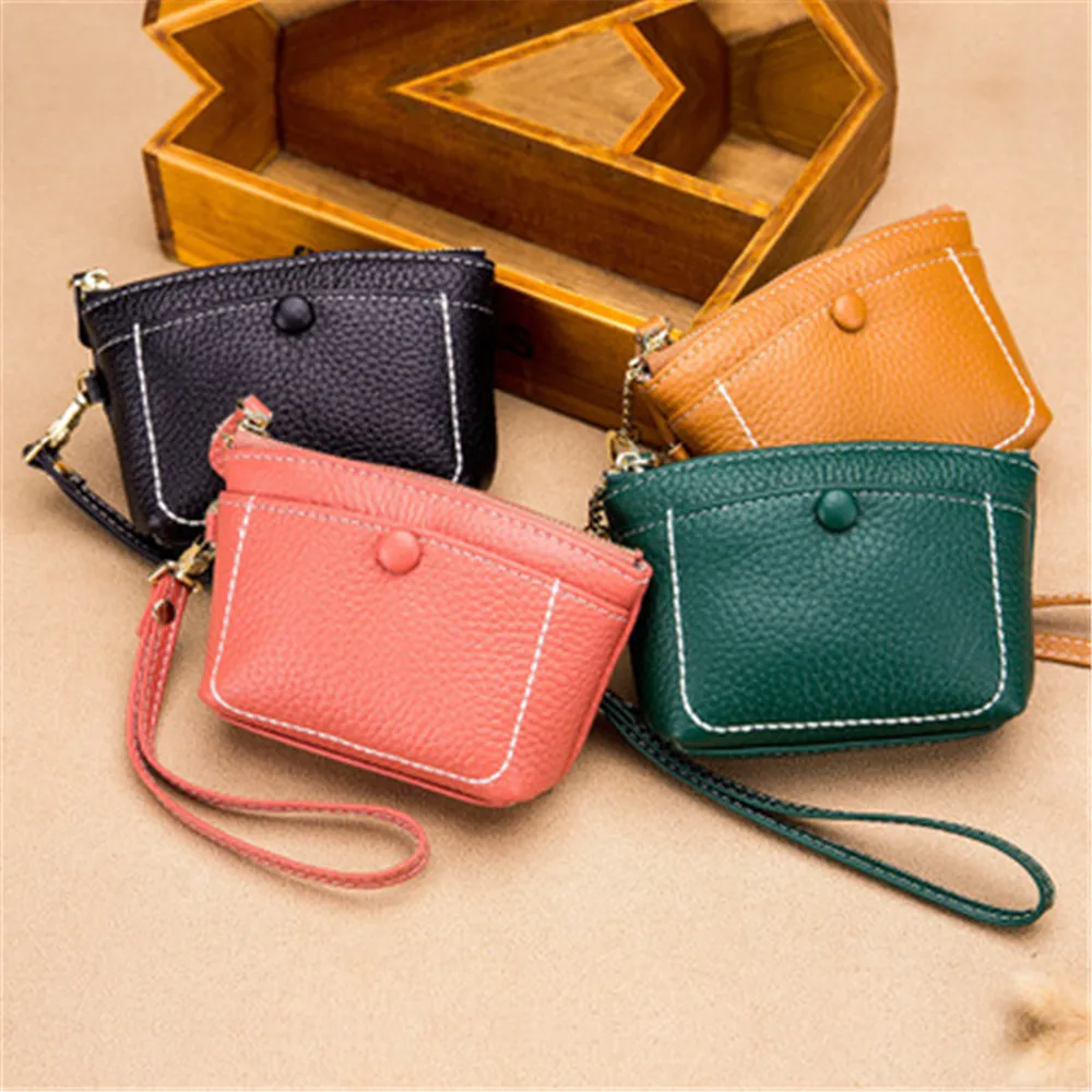 

New Korean Version of the Tide Wallet Female Short Retro Small Tree Wild Student Wallet Female Card Package Coin Purse Coin Bag