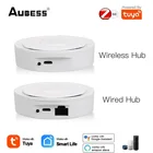 Смарт-шлюз Aubess EwelinkZigBee 3,0, беспроводнойпроводной шлюз для дистанционного управления через приложение, работает с умным домом Alexa