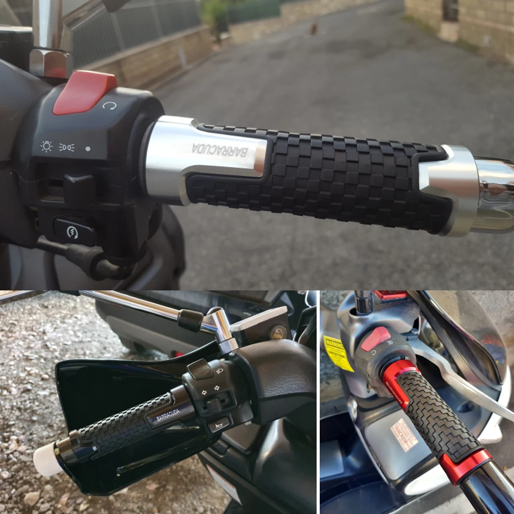 

New motorbike handlebar grip for 7/8'' 22mm motor cycle Hand Grips For Kawasaki KLZ1000 W800 Cafe ZX636R GTR1400 H2R ZG1000