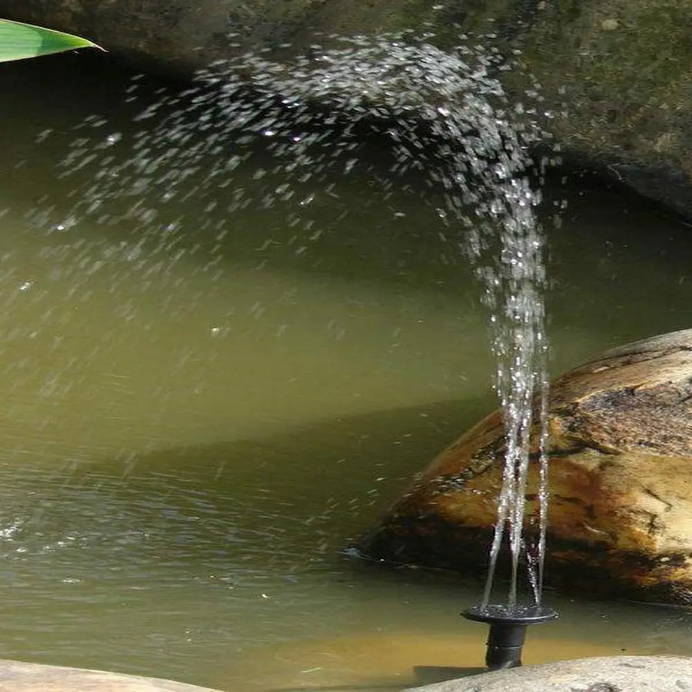 Насос для фонтана солнечная помпа сада внутреннего дворика микро-водяная