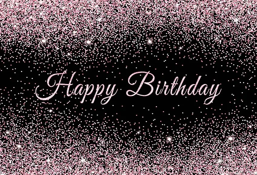 

7x5 футов индивидуальное имя текст розовый золотой день рождения Блестящий Bash вечерние пользовательский фото фон винил 220 см x 150 см