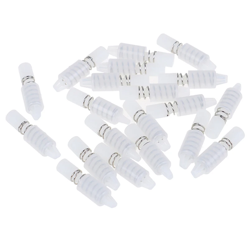 20 pcs/lot 22mm Heatsink Cooling Fan Spring Rivet Fastener Push Pin Mounting Screw White Color | Обустройство дома