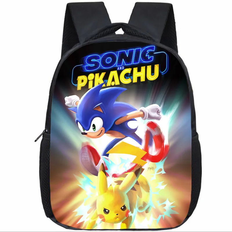 Горячая Распродажа Sonic зубная щётка рюкзак для детского сада школьные сумки
