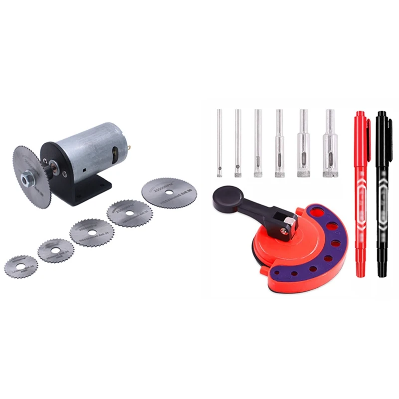 

Миниатюрные инструменты «сделай сам», электродрель с двигателем постоянного тока 24 В, с направляющей для отверстий, зажим, приспособление д...