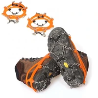 outdoor camping hiking anti slip shoes gripper snow ice walking traction cleats hiking anti slip shoes