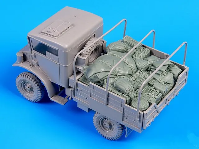 1/35 модельная фигурка из смолы разобранный Неокрашенный набор // B172 (без