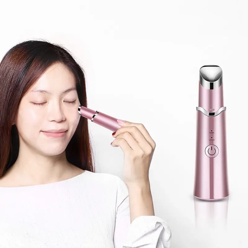 Новый usb зарядка глаз губ косметический инструмент тепловой тепла глаза массажер