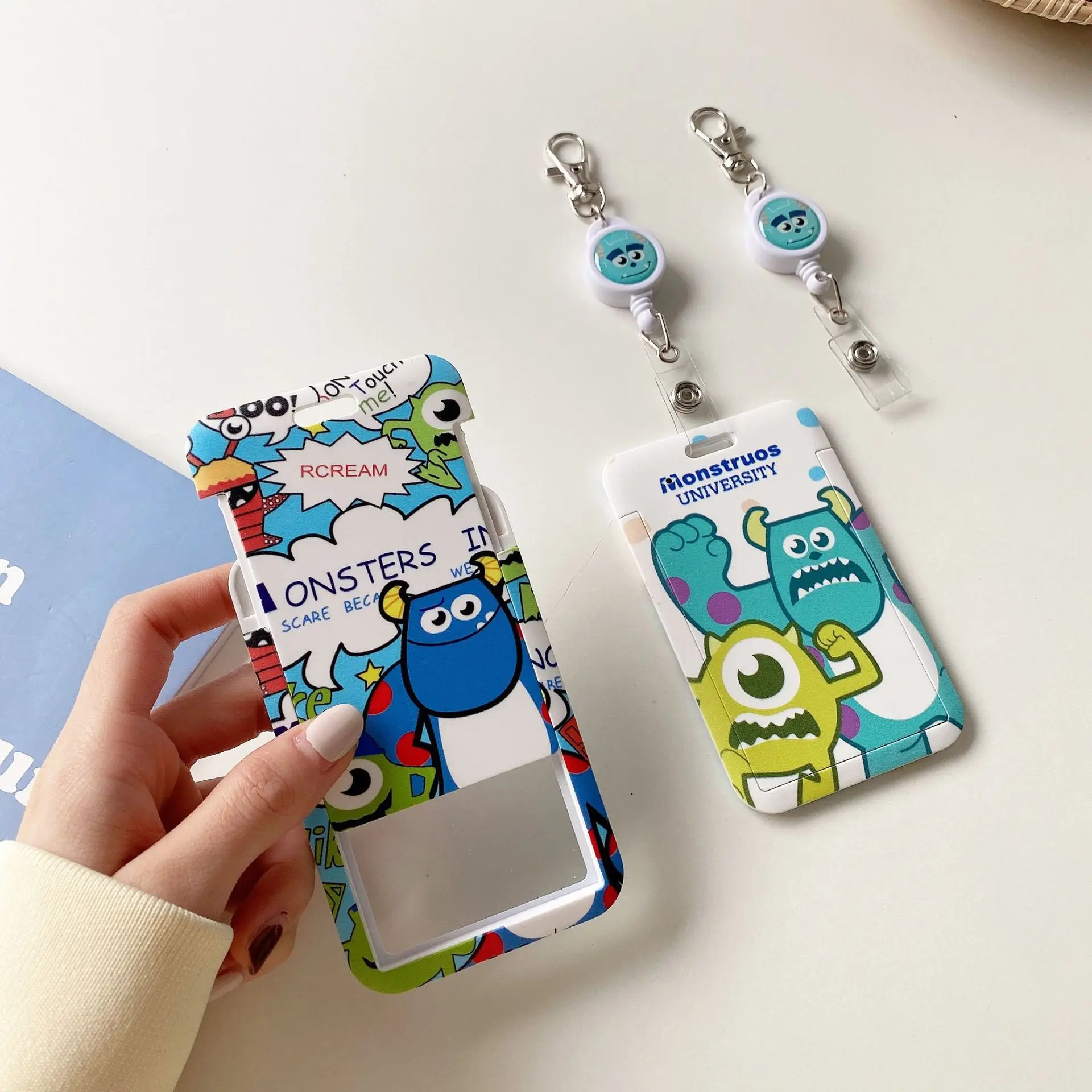 Брелок Disney Cute Monsters Inc брелок для ключей Дамбо защитный студенческих карт подарок