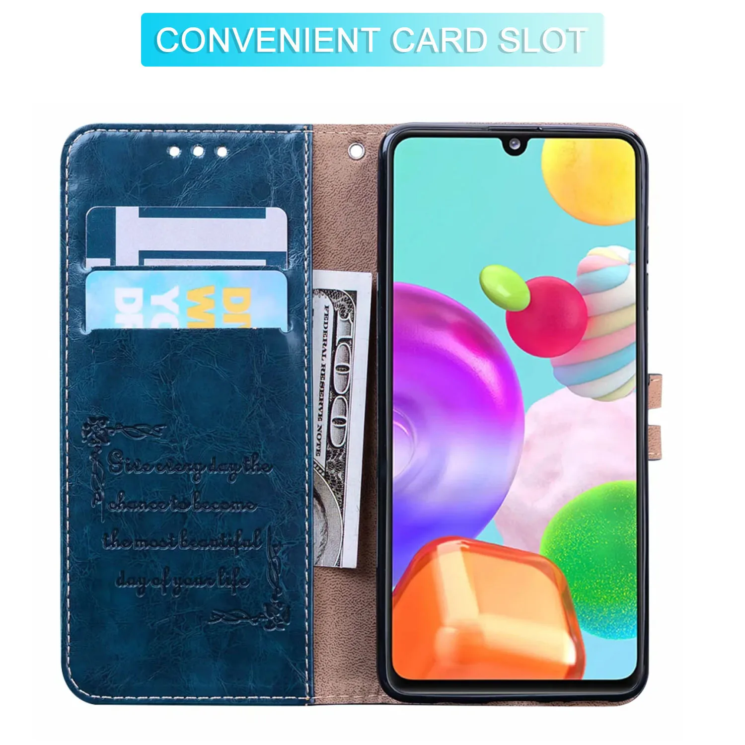 Чехол-бумажник из натуральной кожи для Samsung Galaxy A 01 Core 21S M 11 21 31 41 51 71 10 S 30S 50S S10 S20 Plus