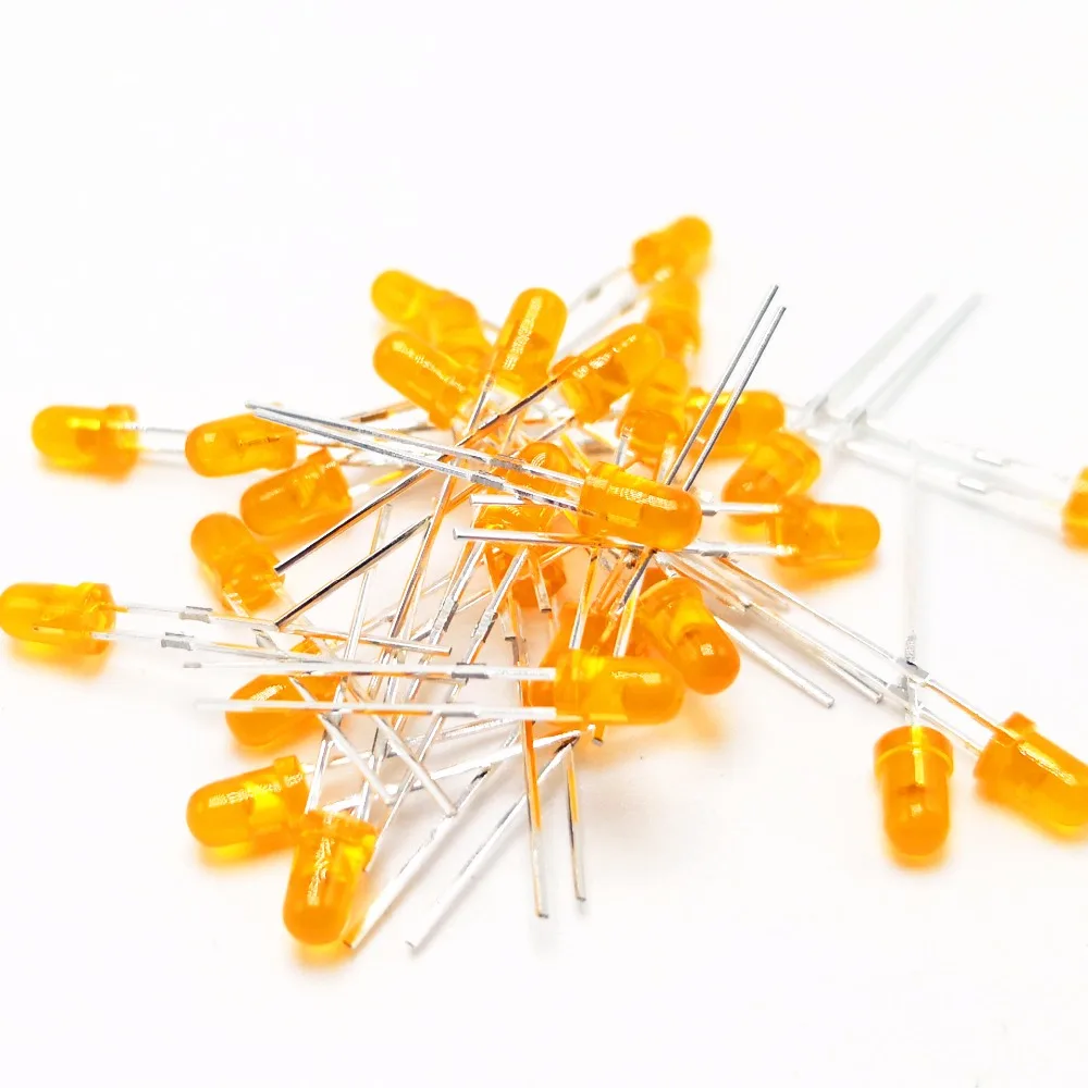 100 шт. светодиодные диодсветильник 5 мм в ассортименте | Электронные компоненты и